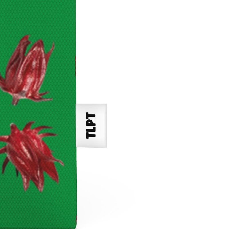 Organic Cotton Canvas Tote Bag: Christmas Sorrel pattern