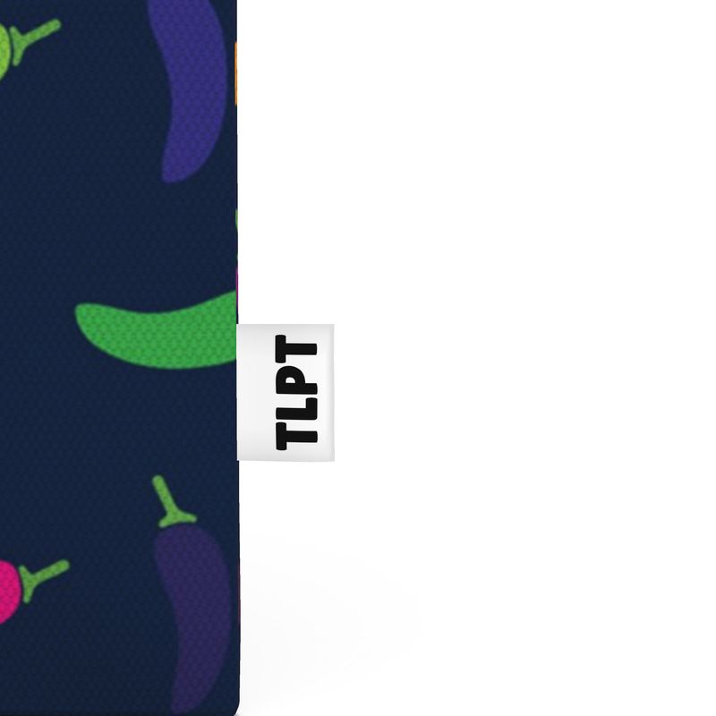 Organic Cotton Canvas Tote Bag: Chilli Pepper pattern