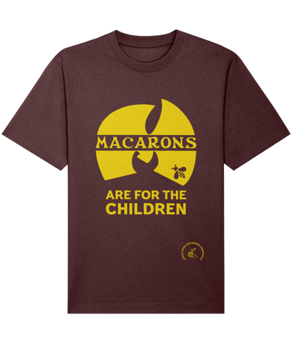 Relaxed Heavy T-shirt: Mac-Tang Clan - Macarons are for the children