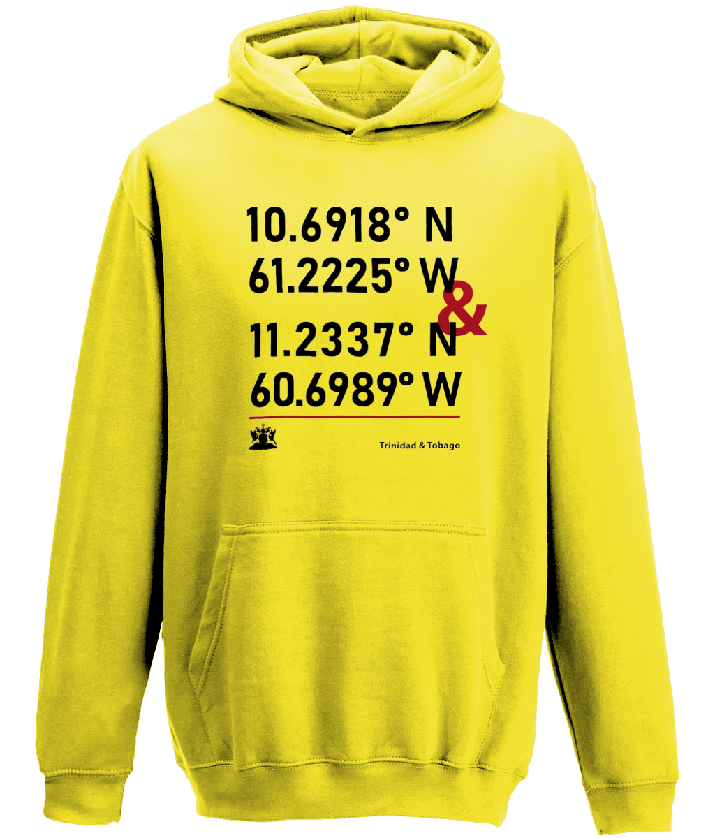 College Hoodie: Trinidad and Tobago GPS [F+B]