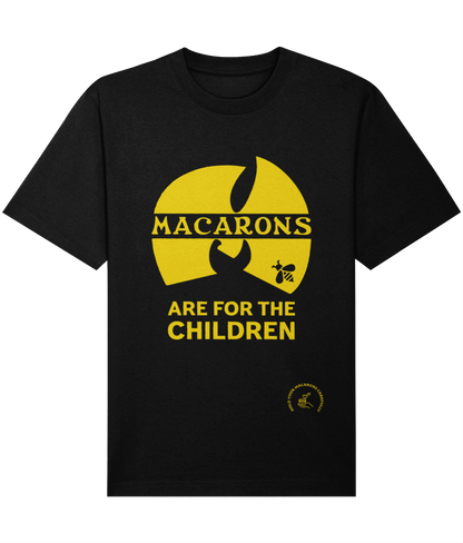 Relaxed Heavy T-shirt: Mac-Tang Clan - Macarons are for the children