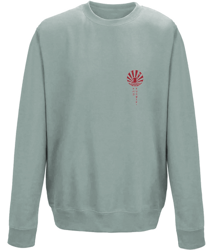 Sweatshirt: T&T Sun and Sea Badge [Japanese Style Print] [B+F]