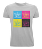 Men's Stretch T-Shirt: T&T Coat of Arms [Pop]