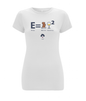 Women's Stretch T-Shirt: E=MC2