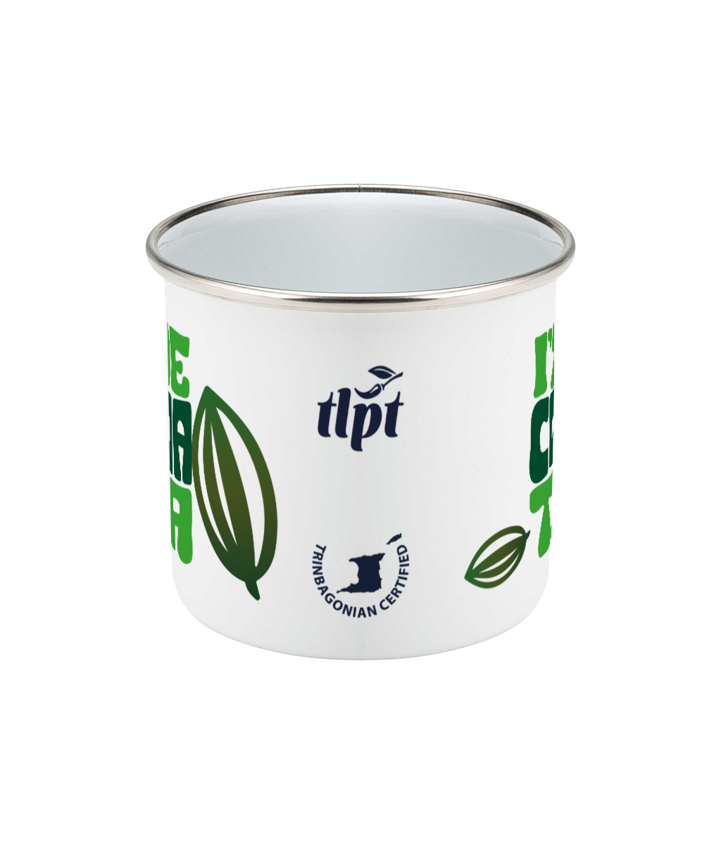 Enamel Mug 12oz: iz de coco tea [green]