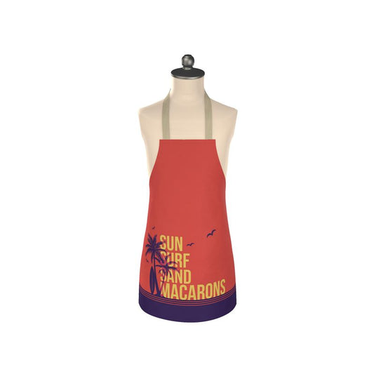 Apron: Sun Sea Macarons
