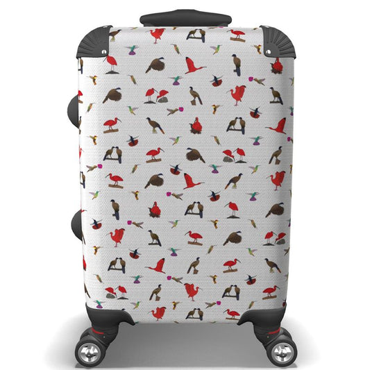 Hardshell Suitcase: Trinidad & Tobago National Birds