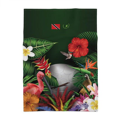 Panama Cotton Tea Towel: Trinbago Pride