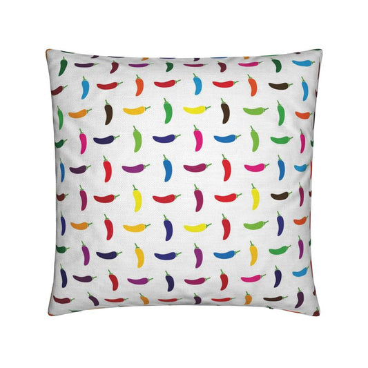 Cushion: Chilli Peppers [White]