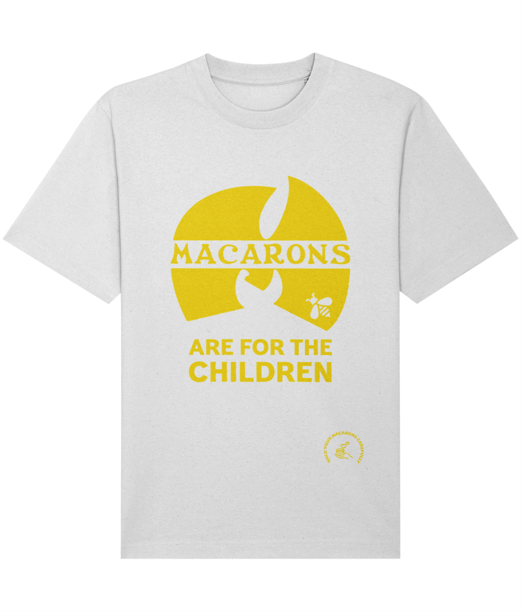 Relaxed Heavy T-shirt: Mac-Tang Clan - Macarons are for the children