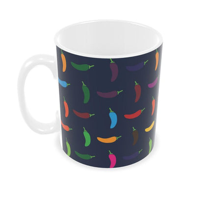 Mug: Chilli Peppers [Navy]