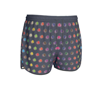 Women's Running Shorts: Macarons pattern