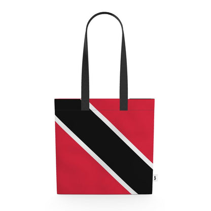 Organic Cotton Canvas Tote Bag: T&T Flag