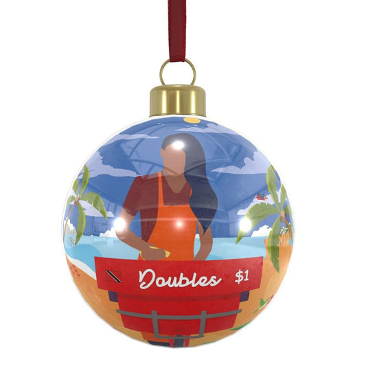 Bone China Baubles: Trinidad and Tobago Christmas x6