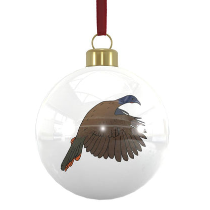 Bone China Baubles: Trinidad & Tobago National Birds x6