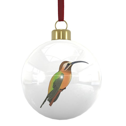 Bone China Baubles: Trinidad & Tobago National Birds [Hummingbirds] x6