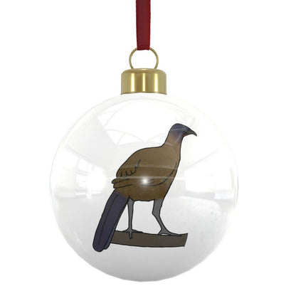 Bone China Baubles: Trinidad & Tobago National Birds [Cocrico] x6