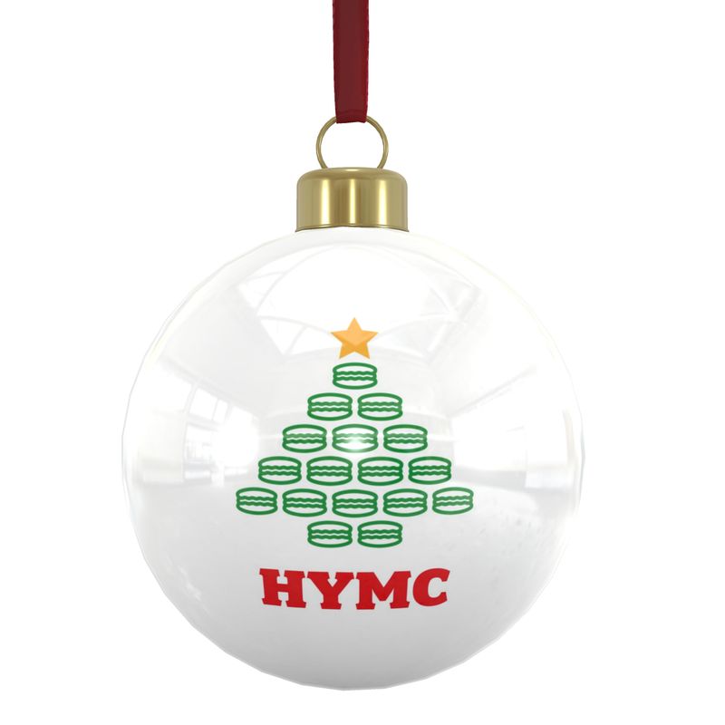 Bone China Baubles: HYMC x3 [Christmas]