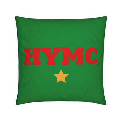 Cotton-Linen Cushion, HYMC Christmas [Green]