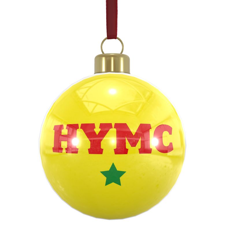 Bone China Baubles: HYMC x6 [Christmas]