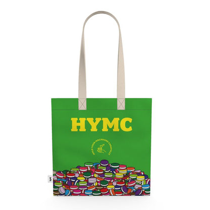 Organic Cotton Canvas Tote Bag: HYMC [Green]