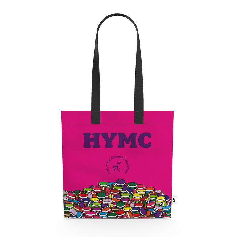 Organic Cotton Canvas Tote Bag: HYMC [Pink]