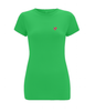 Women's Stretch T-Shirt: T&T heart [pocket]