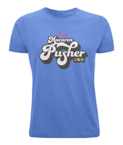 Men's Stretch T-Shirt: Macaron Pusher
