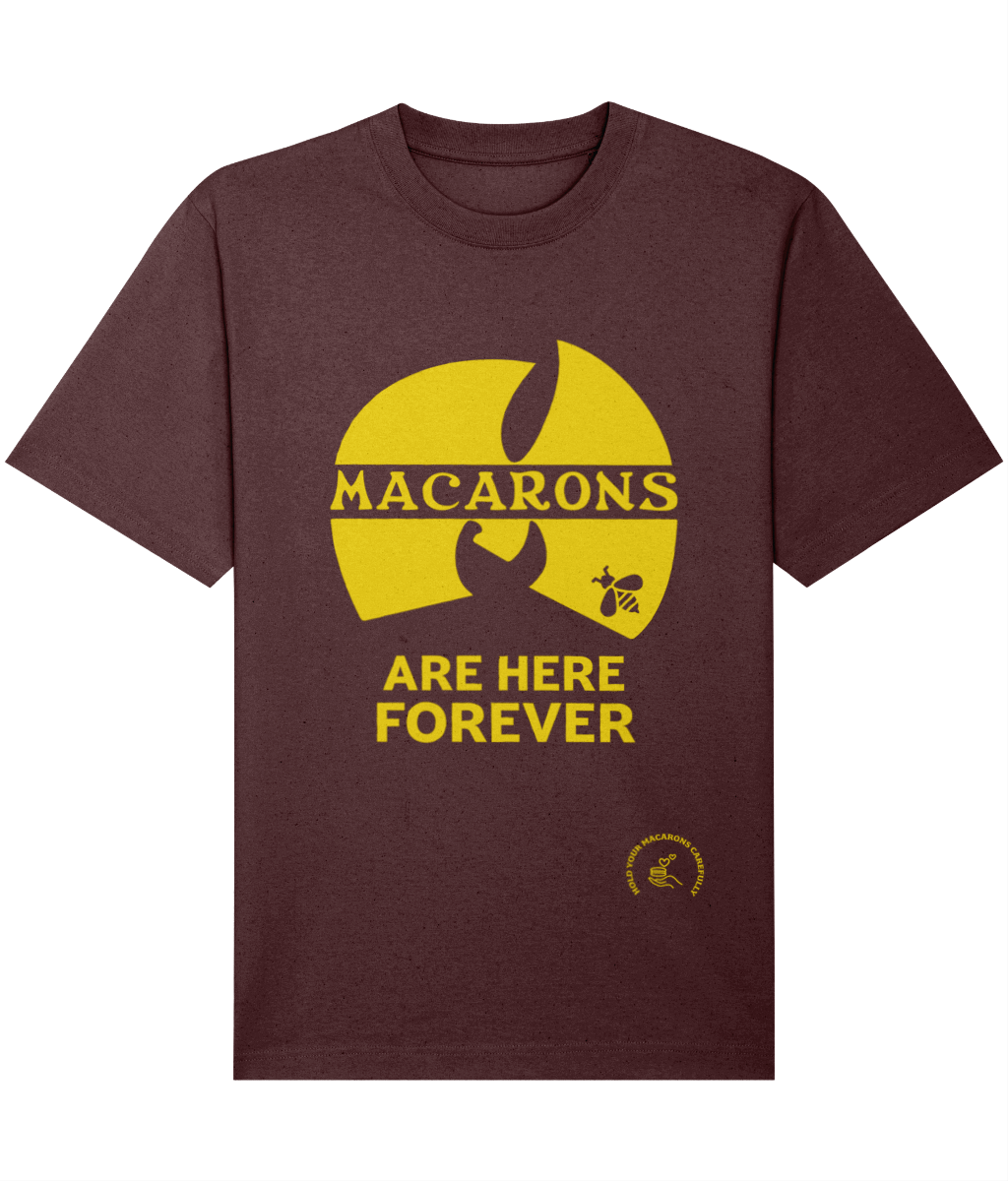 Relaxed Heavy T-shirt: Mac-Tang Clan - Macarons forever