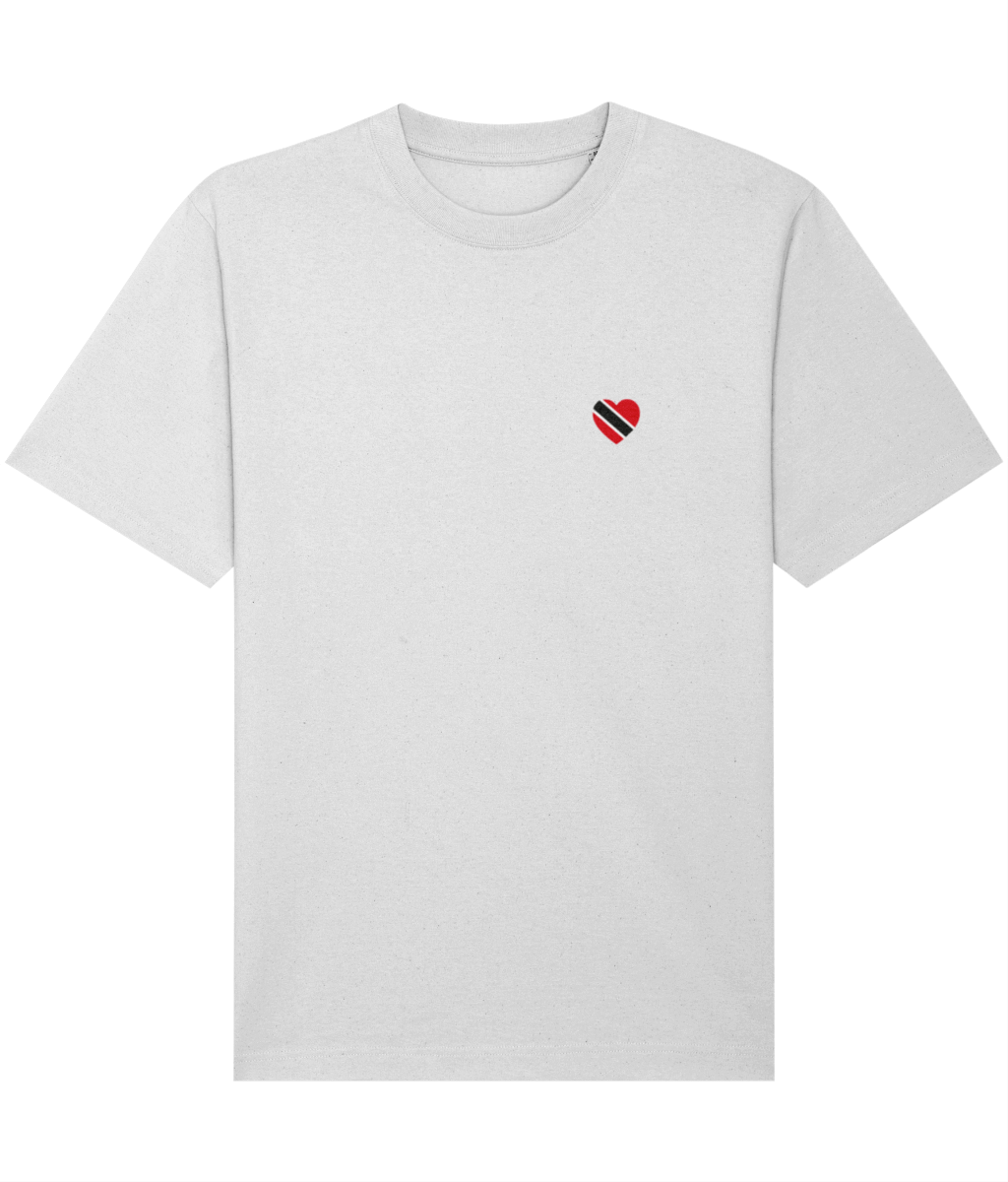 Relaxed Heavy T-shirt: T&T heart [pocket]