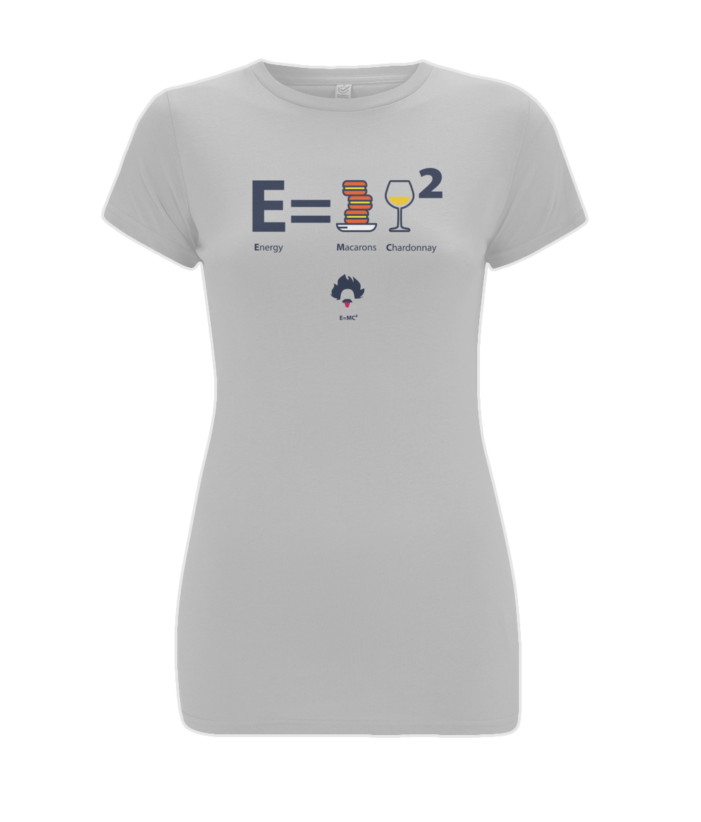 Women's Stretch T-Shirt: E=MC2