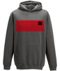 College Hoodie: Coat of Arms [Red/Black] [Back + Front]