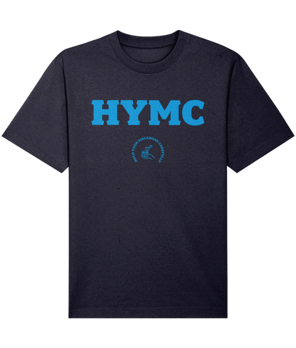 Relaxed Heavy T-shirt: HYMC [Cyan]