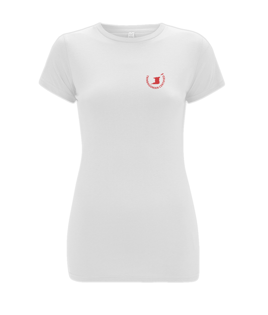 Women's Stretch T-Shirt: T&T Certified [pocket design]