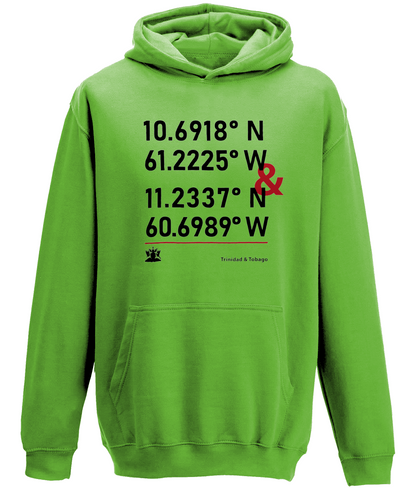 College Hoodie: Trinidad and Tobago GPS [F+B]