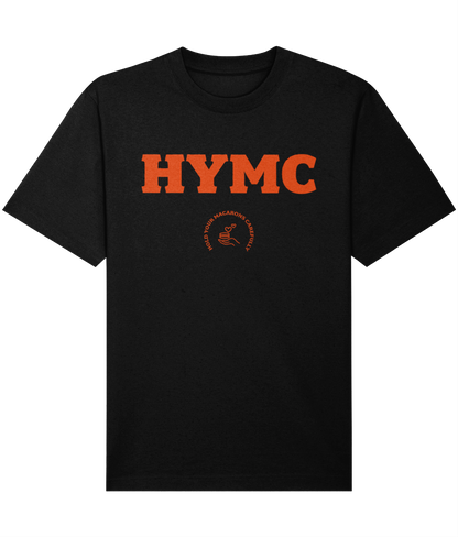 Relaxed Heavy T-shirt: HYMC [Orange]