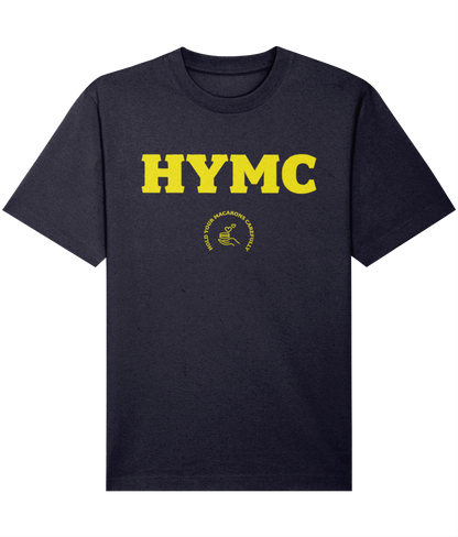 Relaxed Heavy T-shirt: HYMC [Yellow]