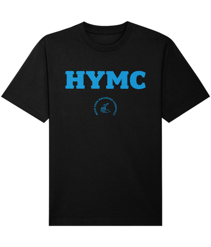 Relaxed Heavy T-shirt: HYMC [Cyan]