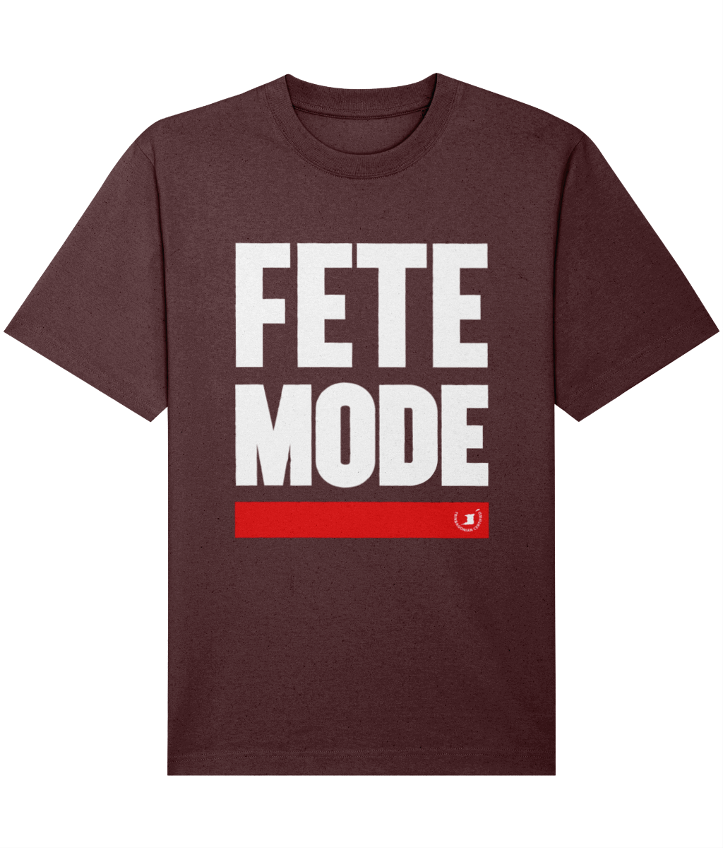 Relaxed Heavy T-shirt: Fete Mode
