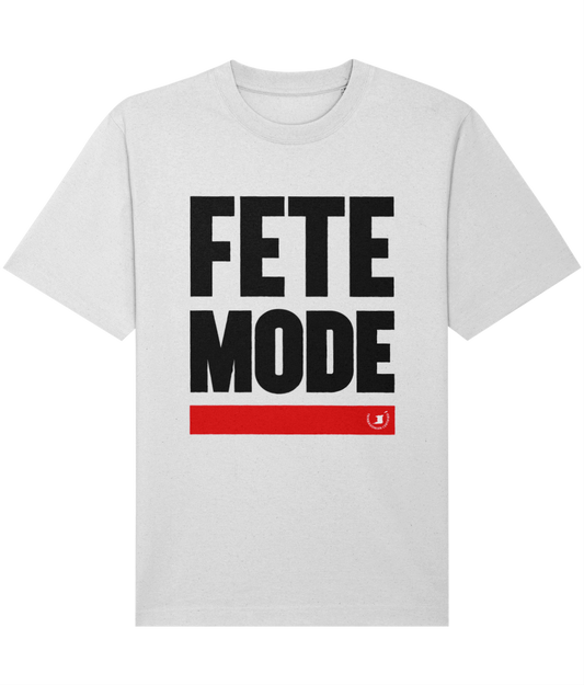 Relaxed Heavy T-shirt: Fete Mode