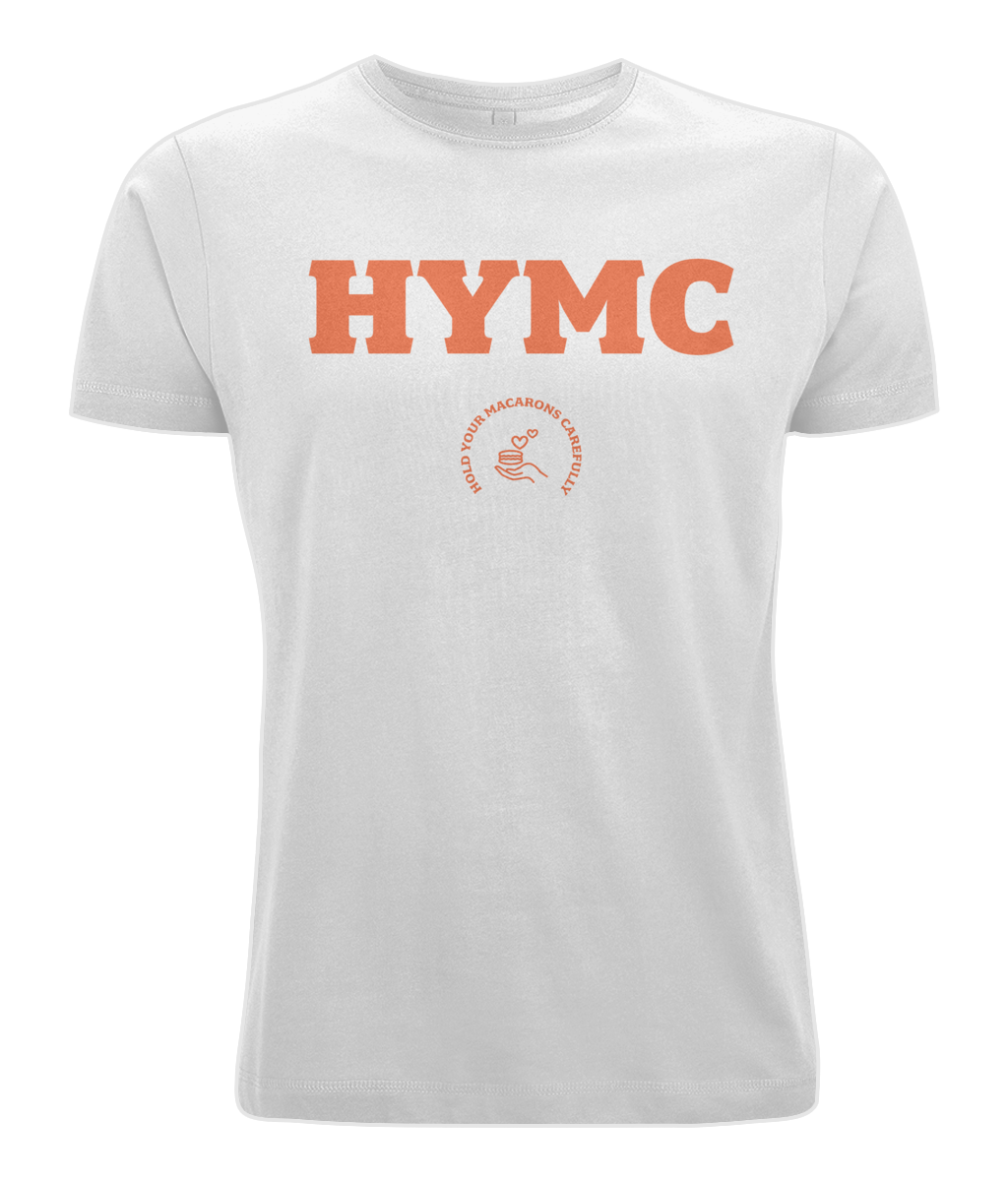 Men's Stretch T-Shirt: HYMC [Orange]