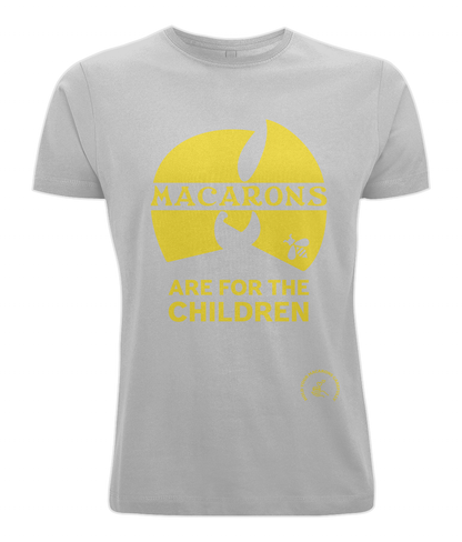 Men's Stretch T-Shirt: Mac-Tang Clan - Macarons are for the children