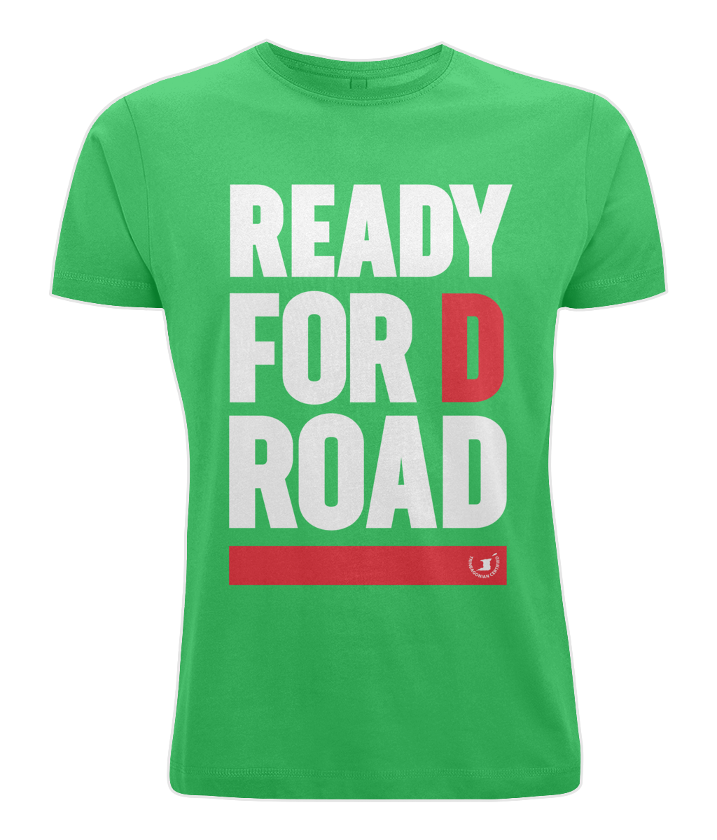 Men's Stretch T-Shirt: Ready for d road