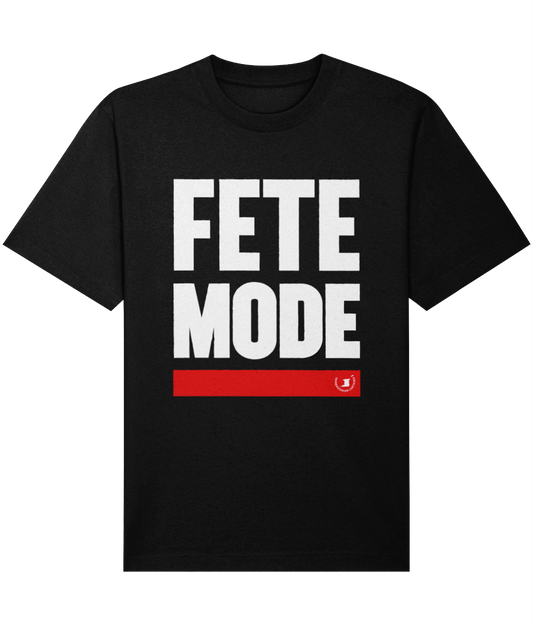 Relaxed Heavy T-shirt: Fete Mode