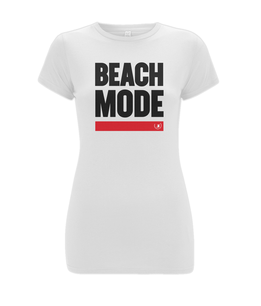 Women's Stretch T-Shirt: Beach Mode