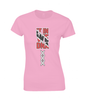 Women's Premium Cotton T-Shirt: T&T DNA  [Red/White/Black]