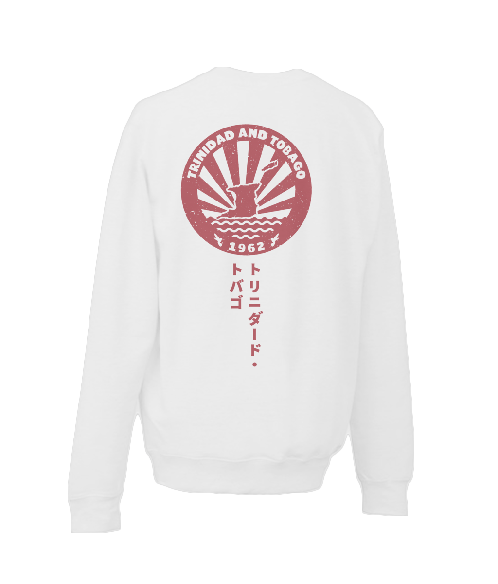 Sweatshirt: T&T Sun and Sea Badge [Japanese Style Print] [B+F]