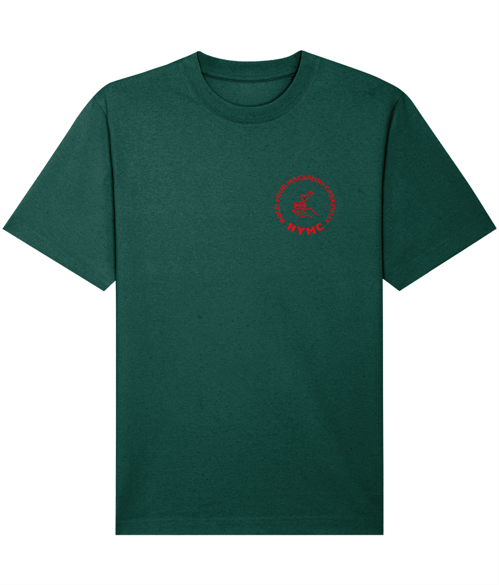 Relaxed Heavy T-shirt: HYMC Pocket Design [Red]