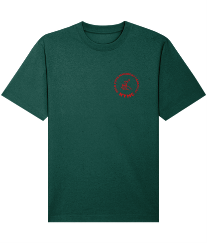 Relaxed Heavy T-shirt: HYMC Pocket Design [Red]