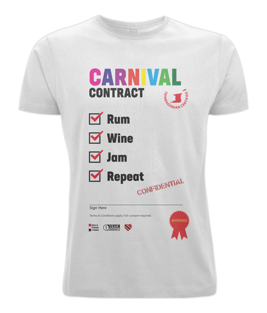 Men's Stretch T-Shirt: Carnival Contract